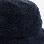 Universal Works Men's Fleece Bucket Hat in Navy