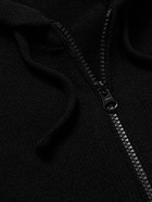 Stone Island - Logo-Appliquéd Wool-Blend Zip-Up Hoodie - Black