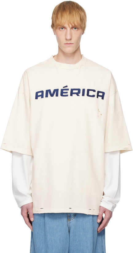 Photo: WILLY CHAVARRIA Off-White 'América' Northsider T-shirt