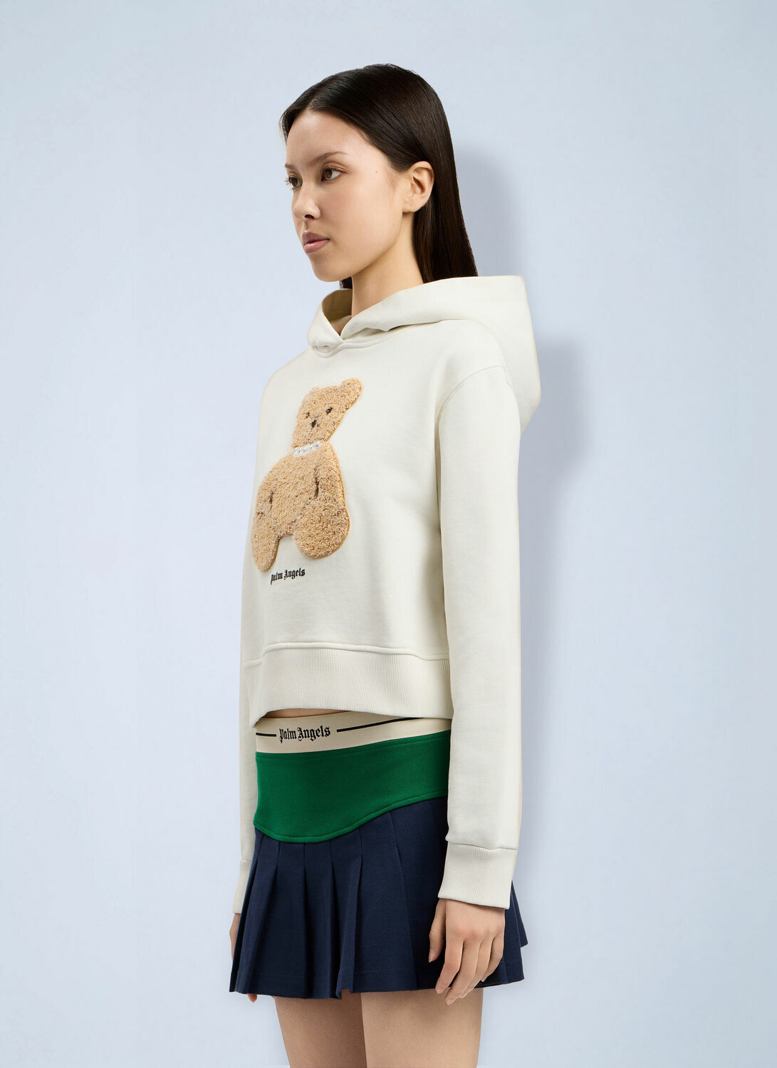 Palm Angels Bear Fitted Hoodie
