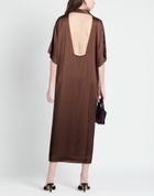 Aeron Womens Midi dress in Brown