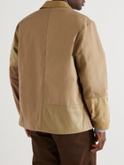 Comme des Garçons HOMME - Patchwork Cotton and Linen-Blend Jacket - Neutrals