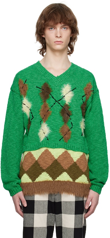 Photo: Andersson Bell Green Argyle Sweater