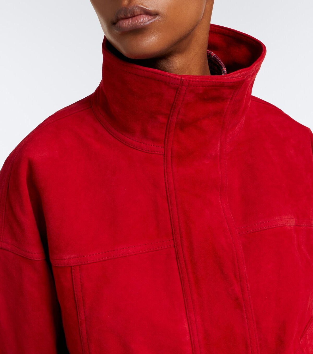 Róhe Oversized suede jacket
