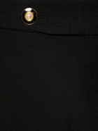 CASABLANCA - Viscose & Silk Formal Straight Pants