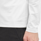 Jil Sander+ Men's Jil Sander Plus Regular Fit Long Sleeve T-Shirt in White