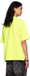 Balenciaga Yellow Cotton T-Shirt