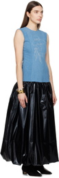 Nicklas Skovgaard Black & Blue Audrey Maxi Dress