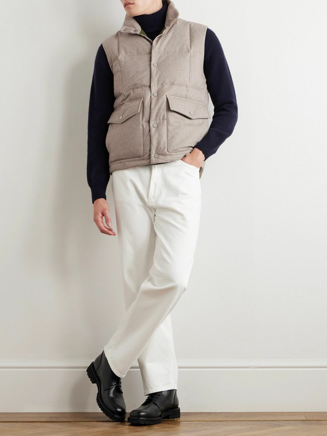 Valstar - Olly Quilted Shell Down Gilet - Neutrals