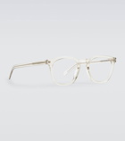 Saint Laurent - SL30 Slim acetate squared glasses