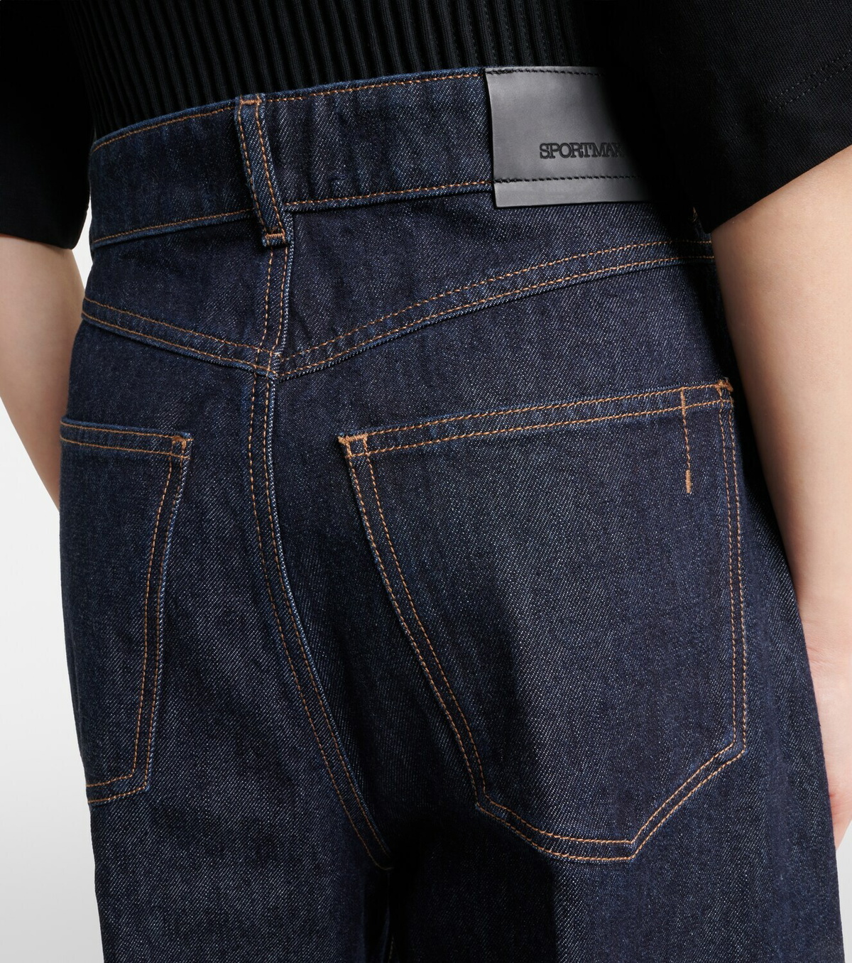 Sportmax Dangri wide-leg jeans