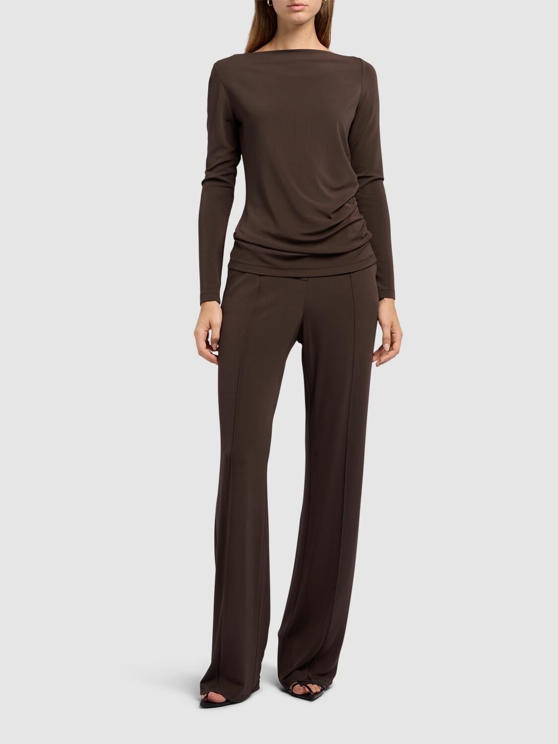 Max Mara◆CATULLO◆[カトゥッロ]ジャージー ドレープ Tシャツ MAX MARA Catullo Crepe Jersey Top Max Mara