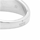 Gucci Men's Jewellery Chevalier Ring 7mm in Silver