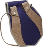 Kiko Kostadinov Blue & Brown Solva Bag