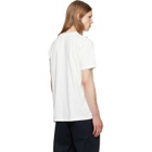 A.P.C. White 'A.P.C. Rue Madame' Logo T-shirt