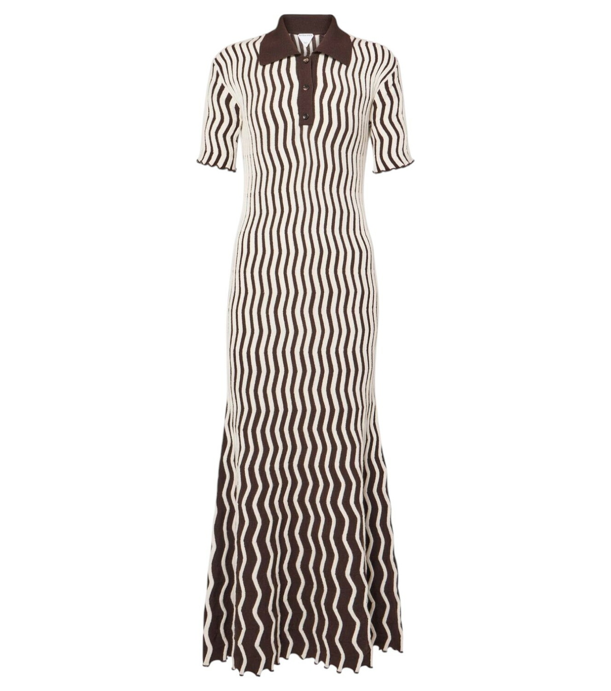 Bottega Veneta - Ruched jersey maxi dress Bottega Veneta