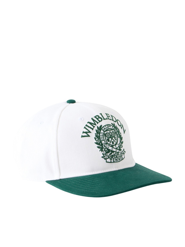 Photo: Polo Ralph Lauren - Wimbledon Logo-Embroidered Cotton-Twill Baseball Cap