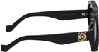 Loewe Black Recessed Sunglasses