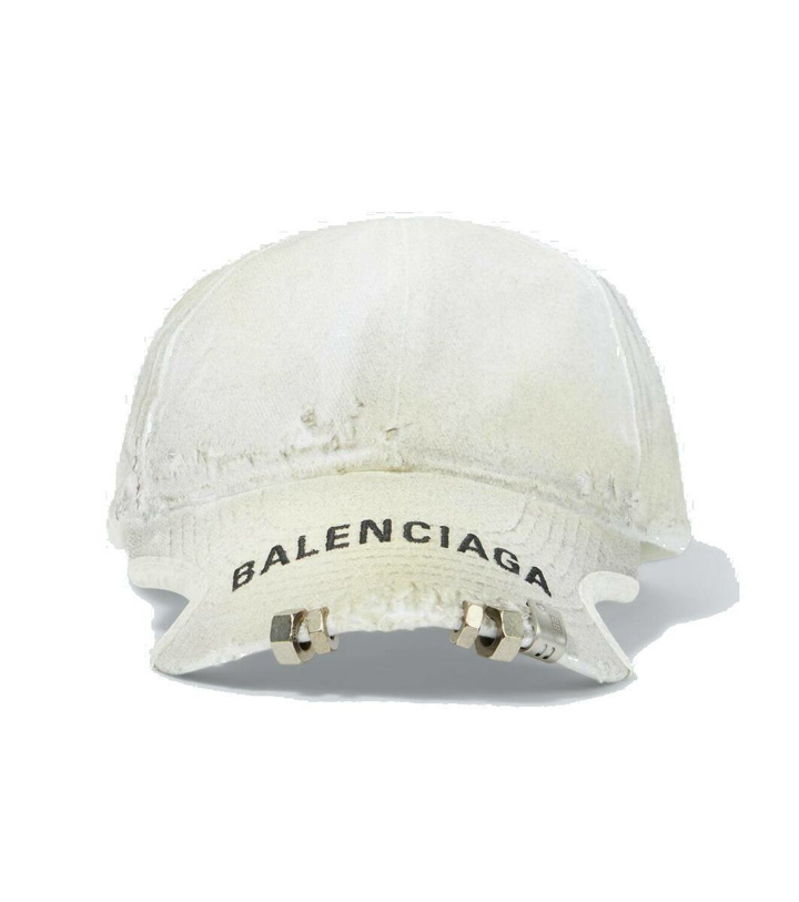 Photo: Balenciaga Logo embellished baseball cap