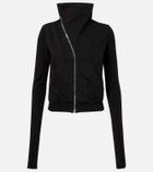 Rick Owens Mountain cotton jersey hoodie