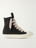 DRKSHDW by Rick Owens - Jumbolace Denim Sneakers - Black