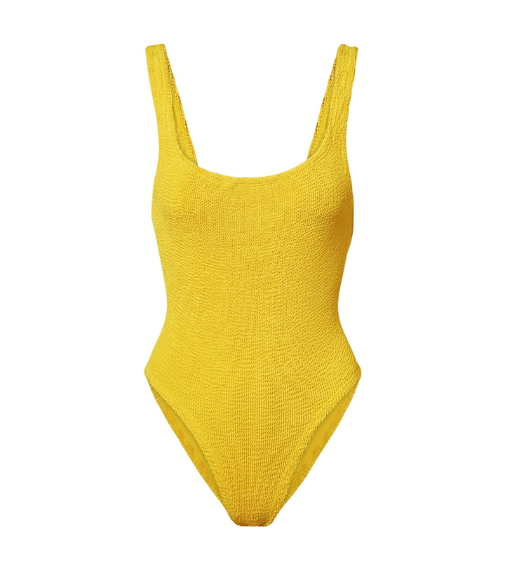 Photo: Hunza G Square Neck swimsuit