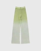 Daily Paper Adaeze Crochet Pants Green/Beige - Womens - Casual Pants