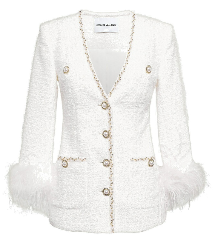 Photo: Rebecca Vallance Bridal The Departure bouclé blazer