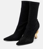 JW Anderson - Chain knit ankle boots