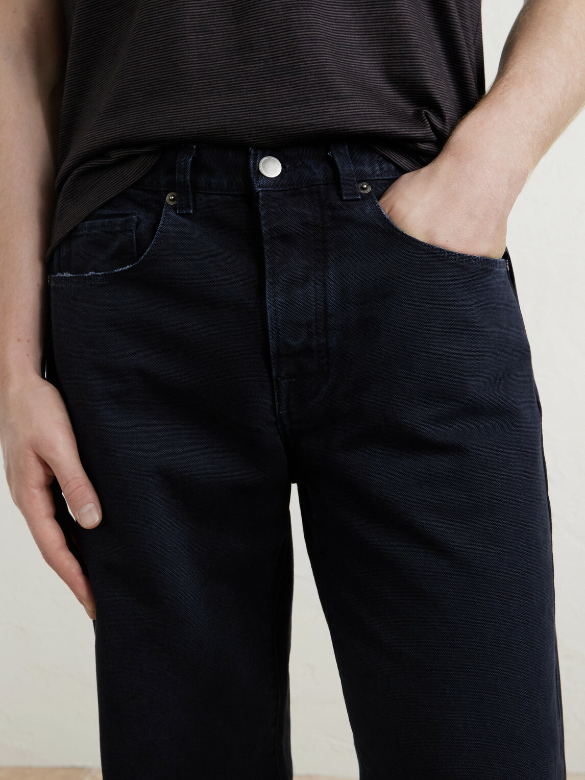 Massimo Alba - Oceano Straight-Leg Cotton Trousers - Blue