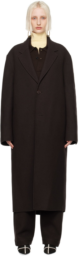 Photo: Meta Campania Collective Brown Hugo Coat