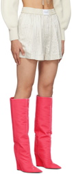 Alexander Wang Beige Boxer Shorts