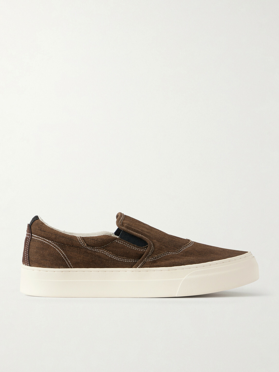 Omni - Lister Canvas Slip-On Sneakers - Brown