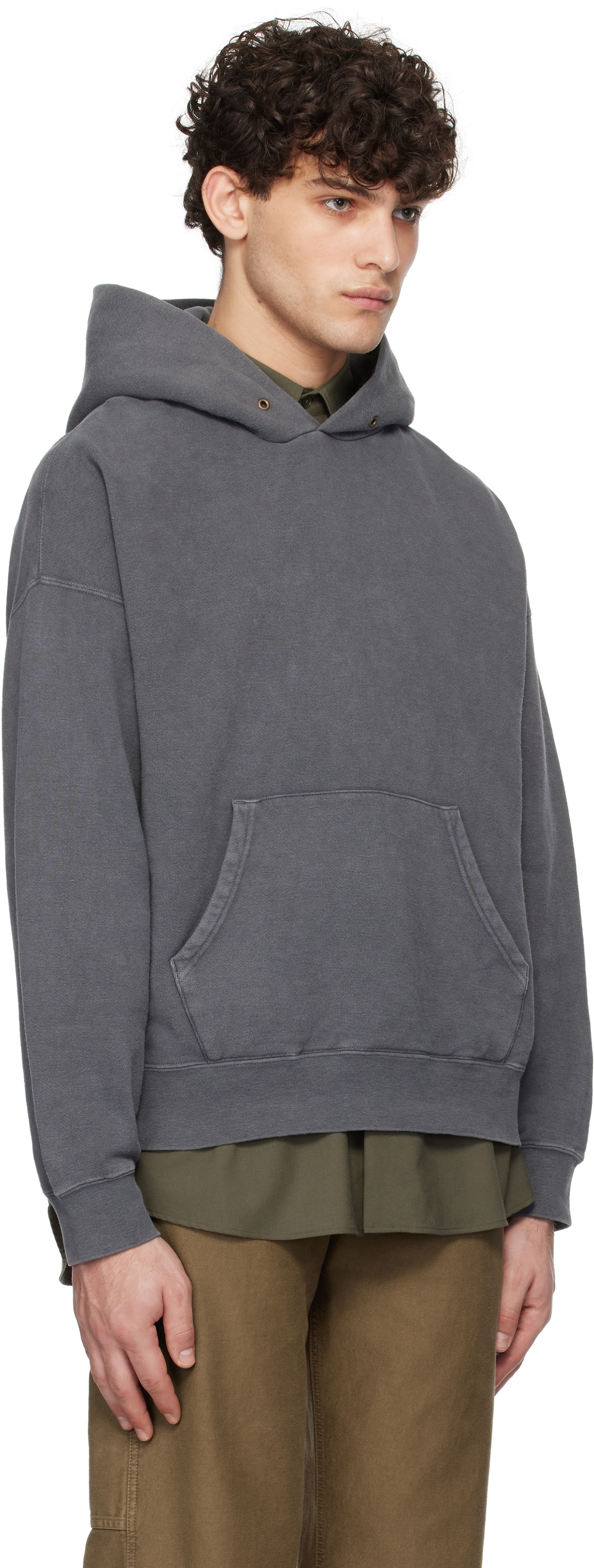 visvim Black Jumbo SB DMGD Hoodie Visvim