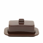HAY Barro Butter Dish in Burgundy 
