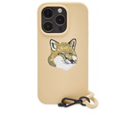 Native Union x Maison Kitsuné Fox Head Sling iPhone 14 Pro C in Beige