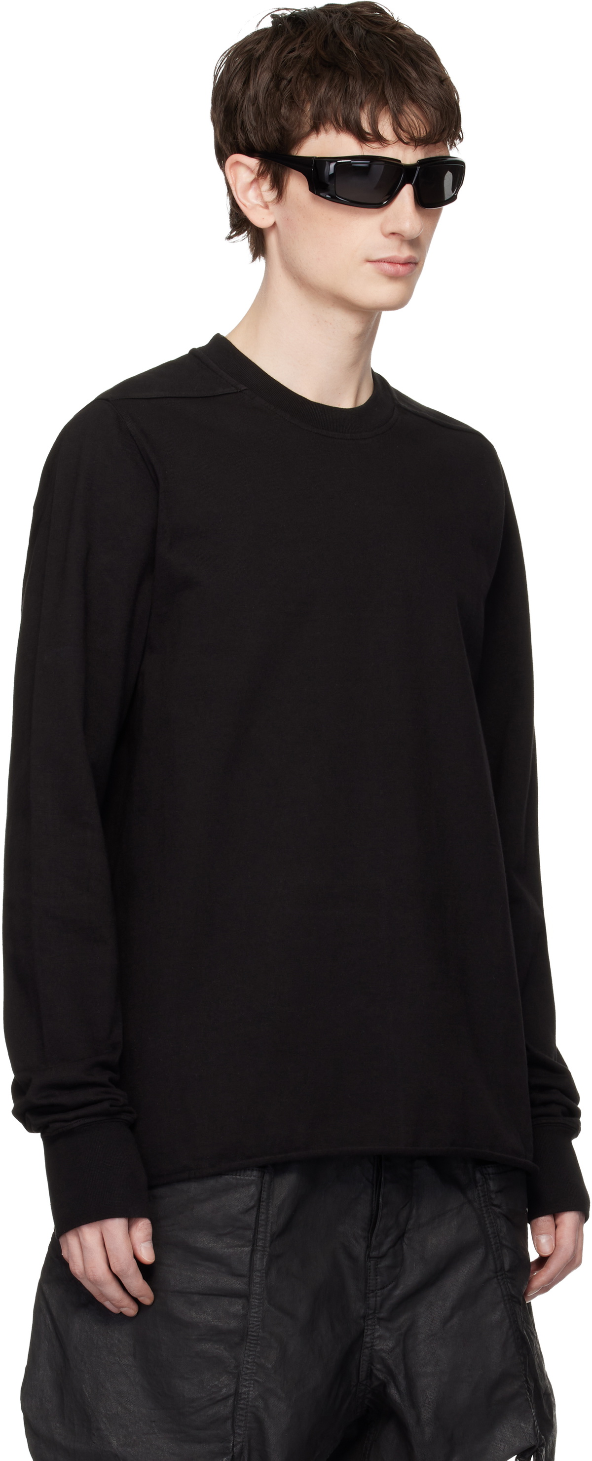 Rick Owens DRKSHDW Black Temple Crewneck Sweatshirt