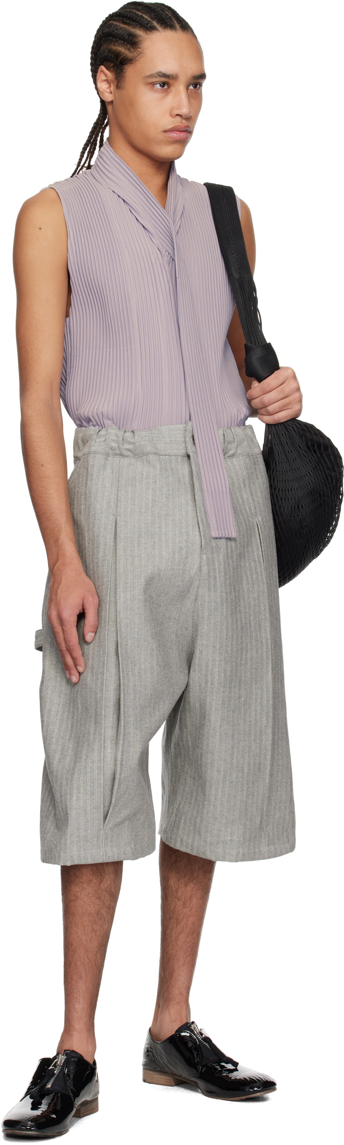 HOMME PLISSÉ ISSEY MIYAKE Purple Turbine Vest Homme Plisse Issey