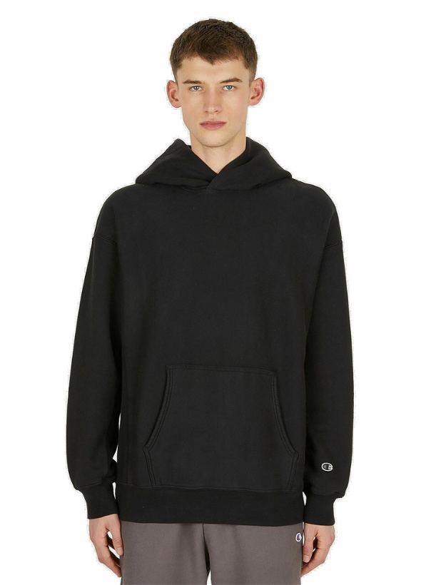 Photo: Premium Hooded Sweatshirt in Black