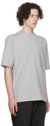 Snow Peak Gray Cotton T-Shirt