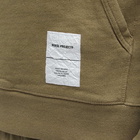 Norse Projects Men's Kristian Tab Series Popover Hoody in Utility Khaki