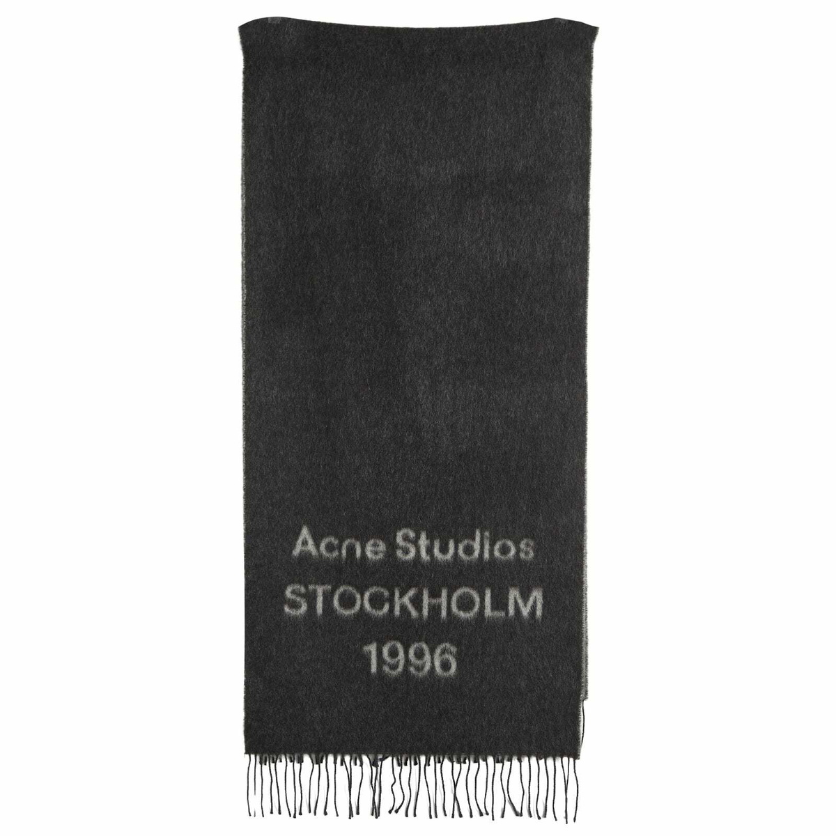 Acne Studios Venus 1996 RWS Scarf in Black/White Acne Studios