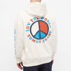 Tommy Jeans Men's Tj Us Luv The World Hoody in Ivory Petal