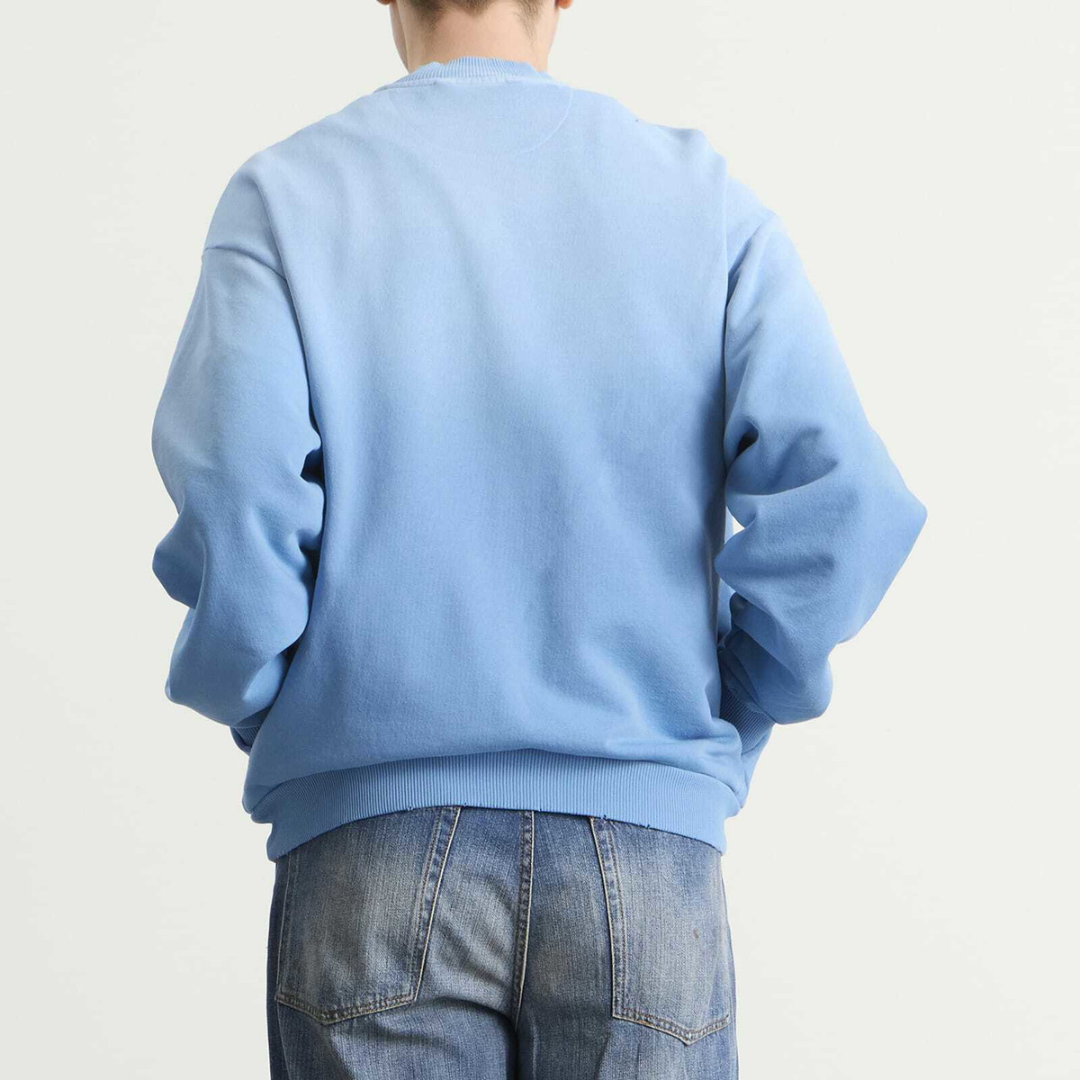 Acne Studios Men's Fiah Zip 1996 Bomber Jacket in Cornflower Blue