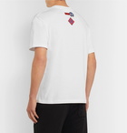 McQ Alexander McQueen - Printed Cotton-Jersey T-Shirt - White