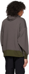 CMF Outdoor Garment Taupe & Khaki Paneled Hoodie