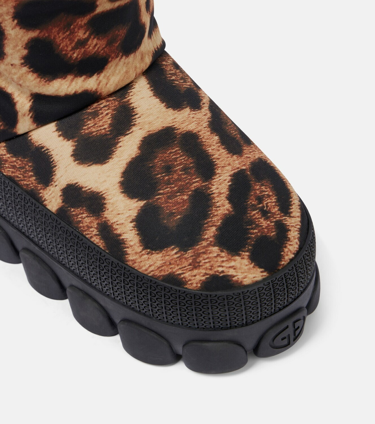 Goldbergh Snowy leopard-print snow boots
