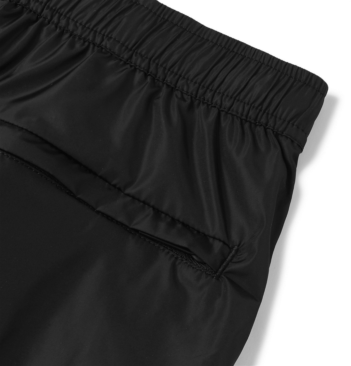 Valentino - Short-Length Logo-Print Swim Shorts - Black Valentino