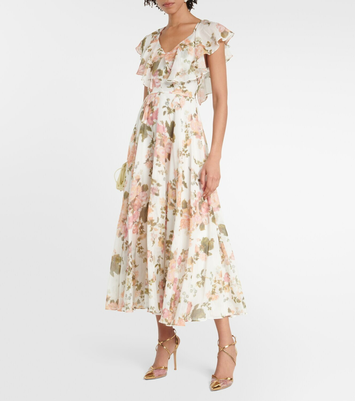 Erdem Theophila floral cotton and silk maxi dress Erdem