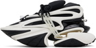 Balmain Black & White Unicorn Low-Top Sneakers